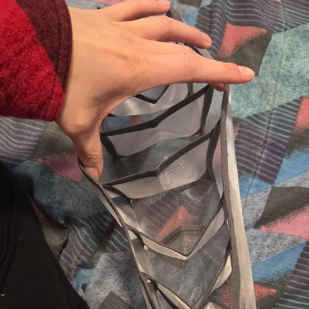 Black Mesh Draw Organizer